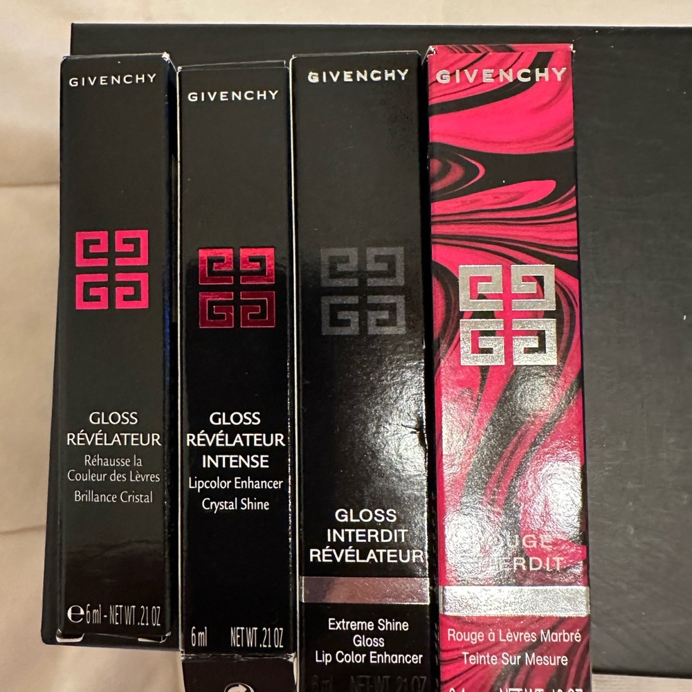 Deal of Life! Givenchy Lip Gloss and lipstick Set of 4. BNIB - Picture 3 of 5